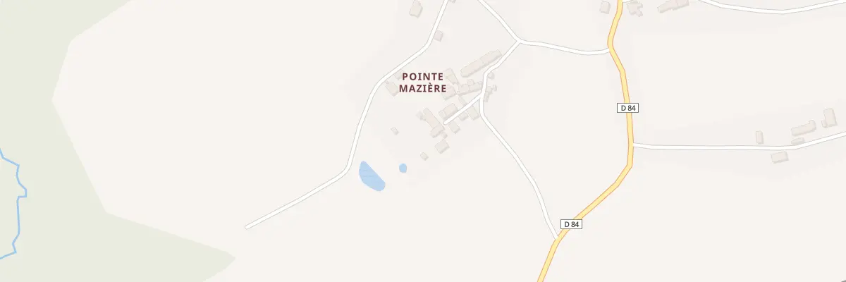 Plan du 27 Pointe-Mazière à Pérassay