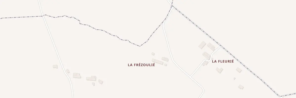 Plan du 5004 La Frezoulie à Jonquières