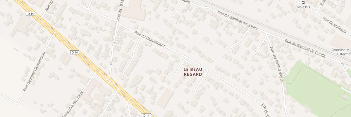 Plan du 22 Rue du Beauregard à Pierrelaye