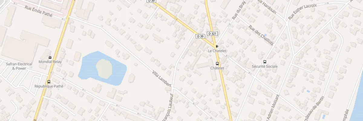 Plan du 44 Rue Francois Laubeuf à Chatou