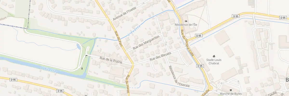 Plan du 4 Rue des Marguerites à Bures-sur-Yvette