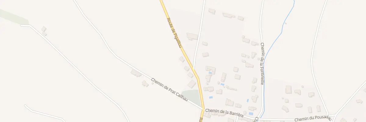Plan du 1003 Rte de Pigaillou à Brugairolles