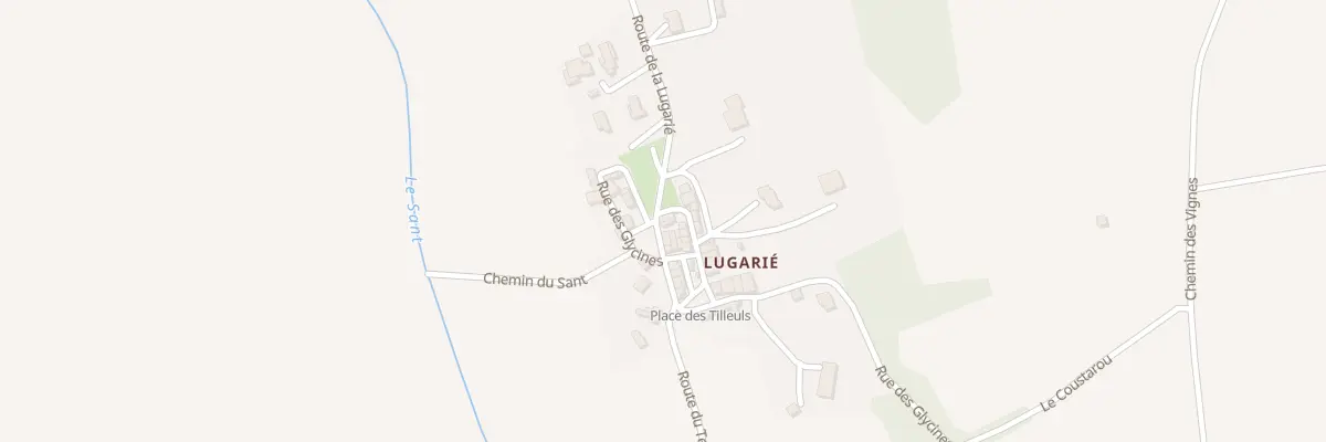 Plan du 156 Rte de Lugarie à Verdalle