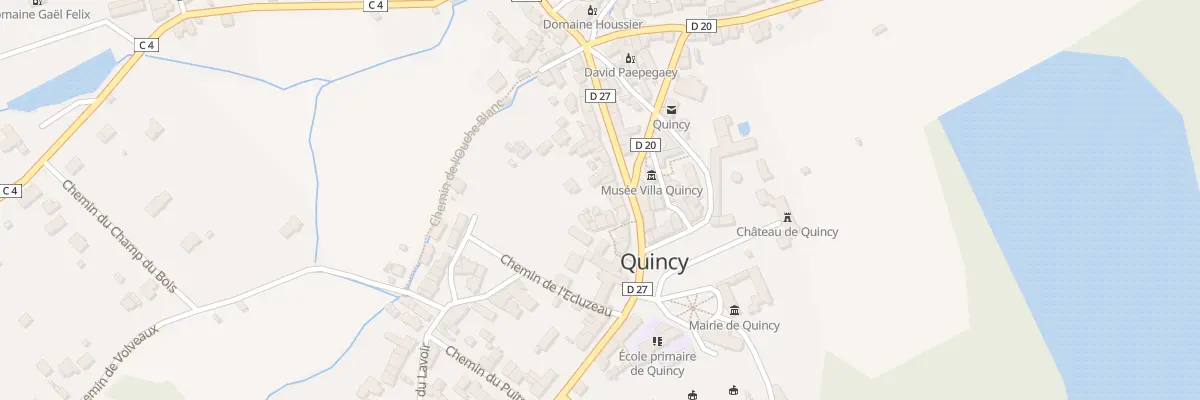 Plan du 23 Rue Grande Rue à Quincy