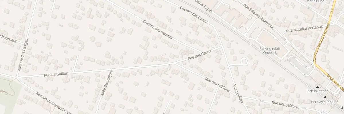 Plan du 2 Rue de Gaillon à Herblay-sur-Seine
