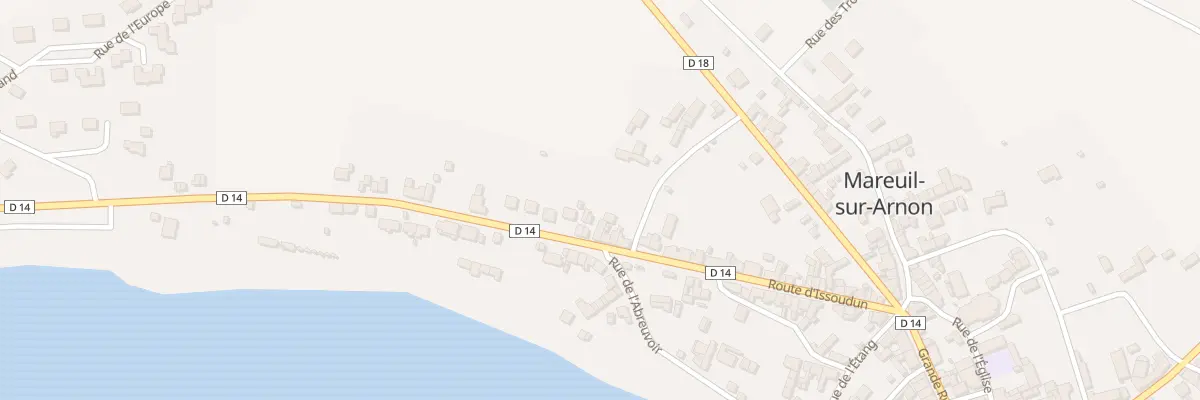 Plan du 46 Rte d’Issoudun à Mareuil-sur-Arnon
