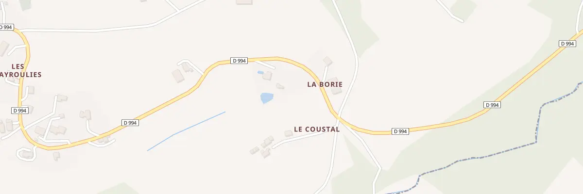 Plan du 5108 La Borie à Asprières