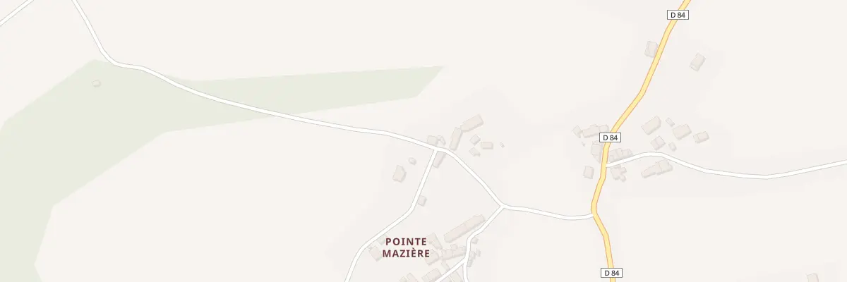 Plan du 34 Pointe-Mazière à Pérassay