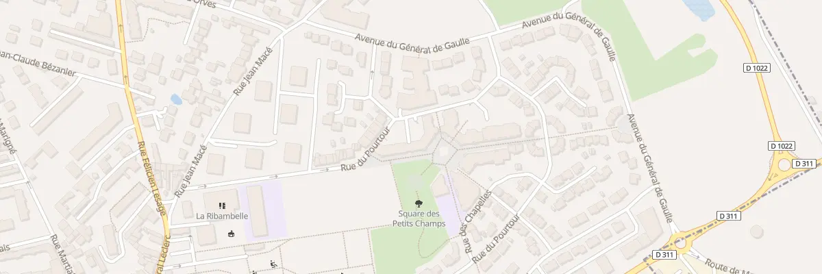 Plan du 1 Rue Sainte Honorine à Montesson