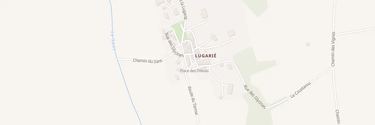 Plan du 28 Rte de Lugarie à Verdalle