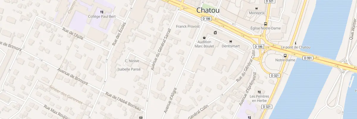 Plan du 16 Av d’Aligre à Chatou