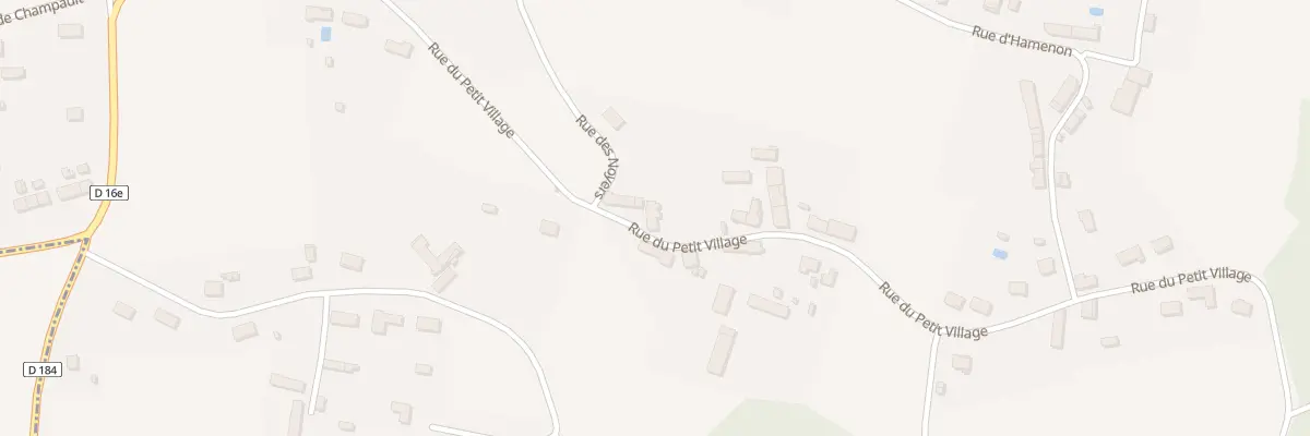 Plan du 23 Rue du Petit Village à Plou
