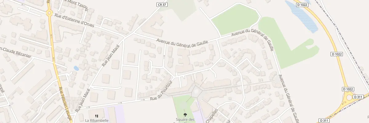 Plan du 25 Rue du Pourtour à Montesson