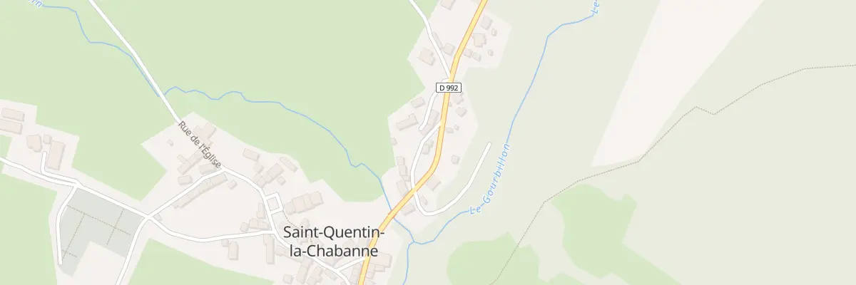 Plan du 5052 Le Bourg à Saint-Quentin-la-Chabanne