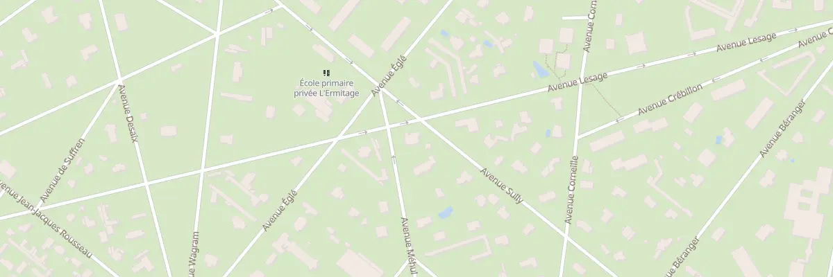 Plan du 4 Av Lesage à Maisons-Laffitte