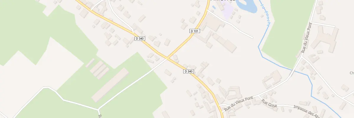 Plan du 1 Rue de Frevent à Fillièvres