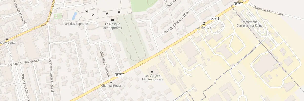 Plan du 48 Rue du Pourtour à Montesson
