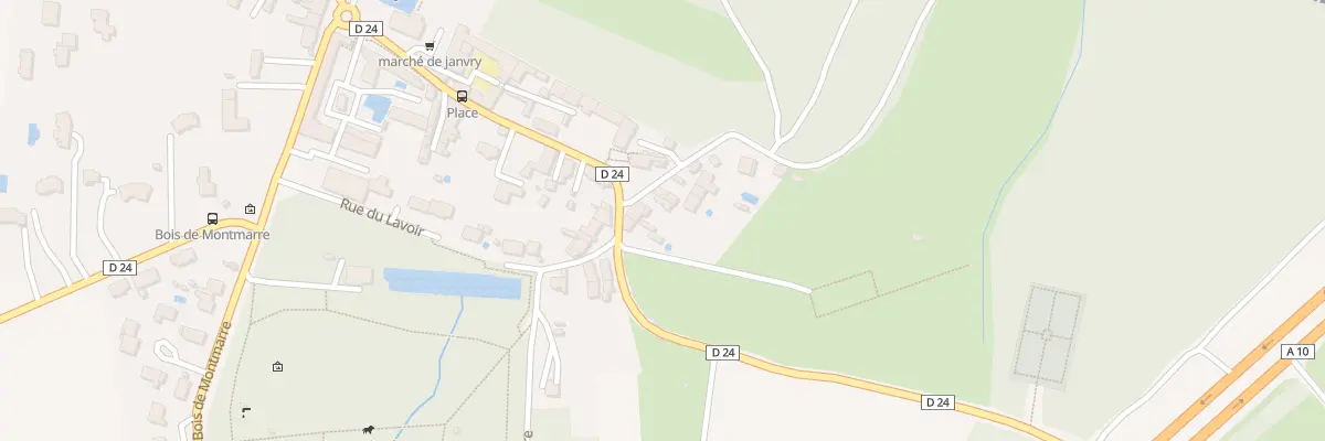 Plan du 2 Rue des Bezelles à Janvry