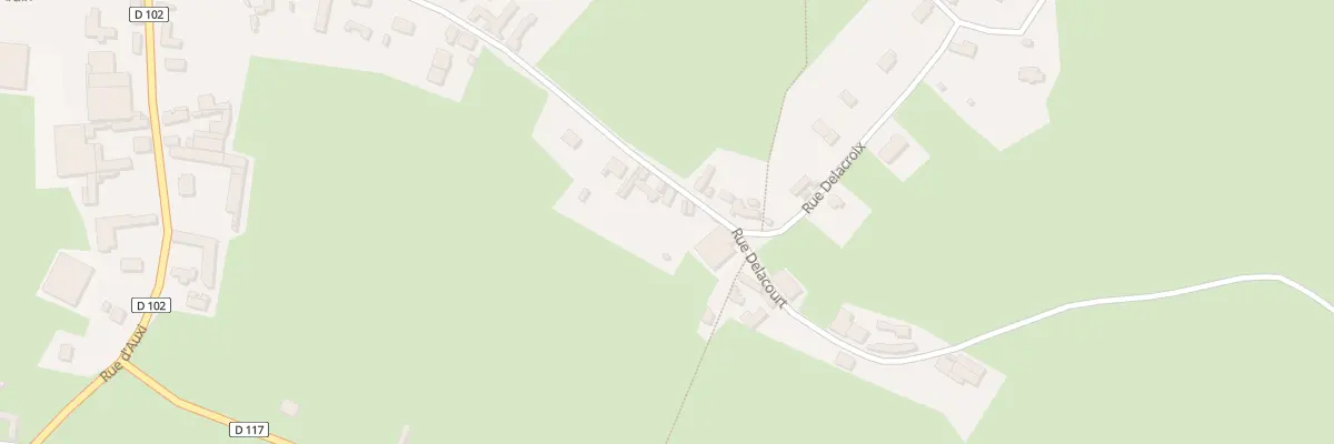 Plan du 20 Rue Delacourt à Buire-au-Bois