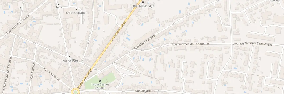 Plan du 48 Rue Marcel Ricard à Albi