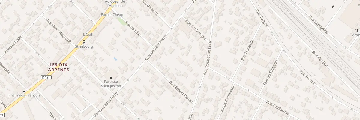Plan du 38B Rue Rouget de l’Isle à Sartrouville