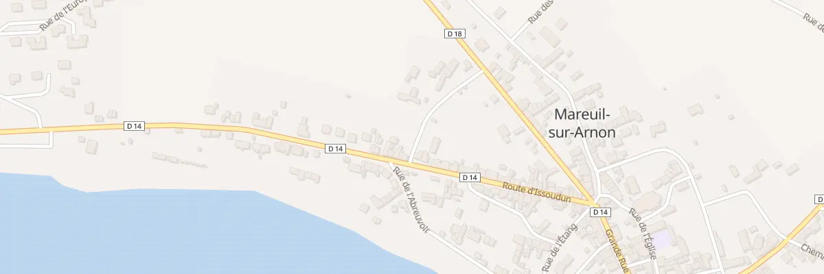 Plan du 38 Rte d’Issoudun à Mareuil-sur-Arnon