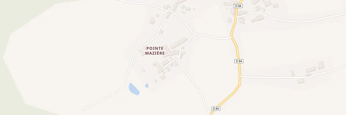 Plan du 22 Pointe-Mazière à Pérassay