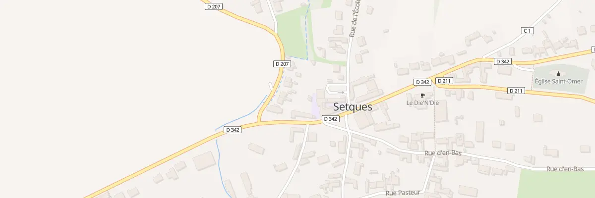 Plan du 4 Rte de Quelmes à Setques