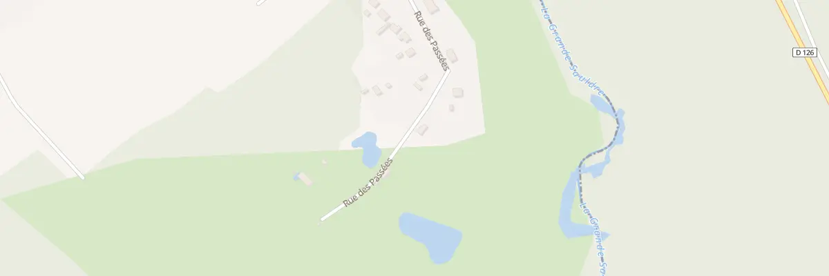 Plan du 40 Rue des Passées à Pierrefitte-sur-Sauldre
