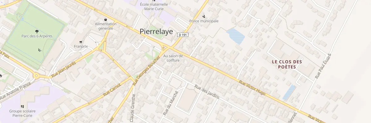 Plan du 47 Rue Victor Hugo à Pierrelaye