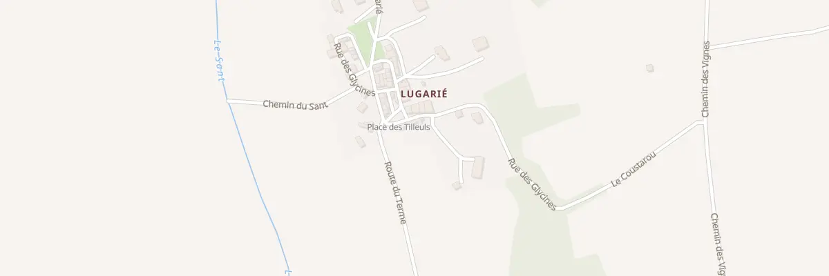 Plan du 2 Rue des Glycines à Verdalle