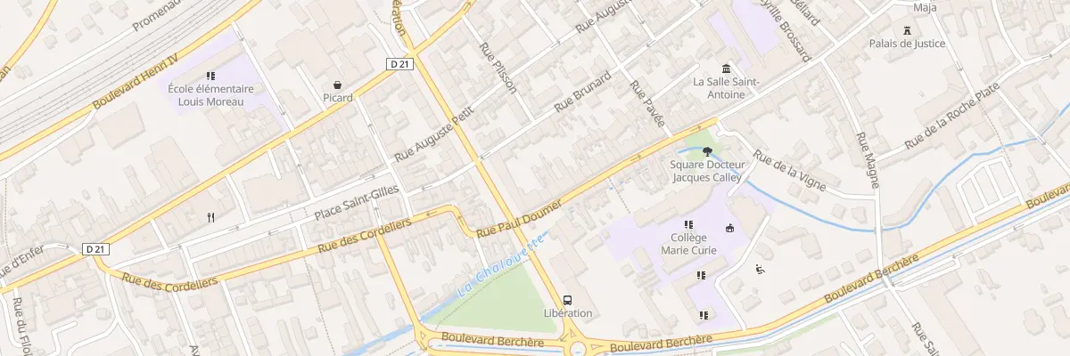 Plan du 42 Rue Paul Doumer à Étampes