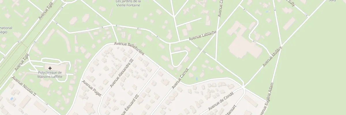 Plan du 35 Av Belleforière à Maisons-Laffitte