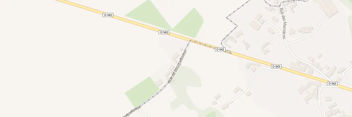 Plan du 1 Rue de Bouquelboise à Houlle