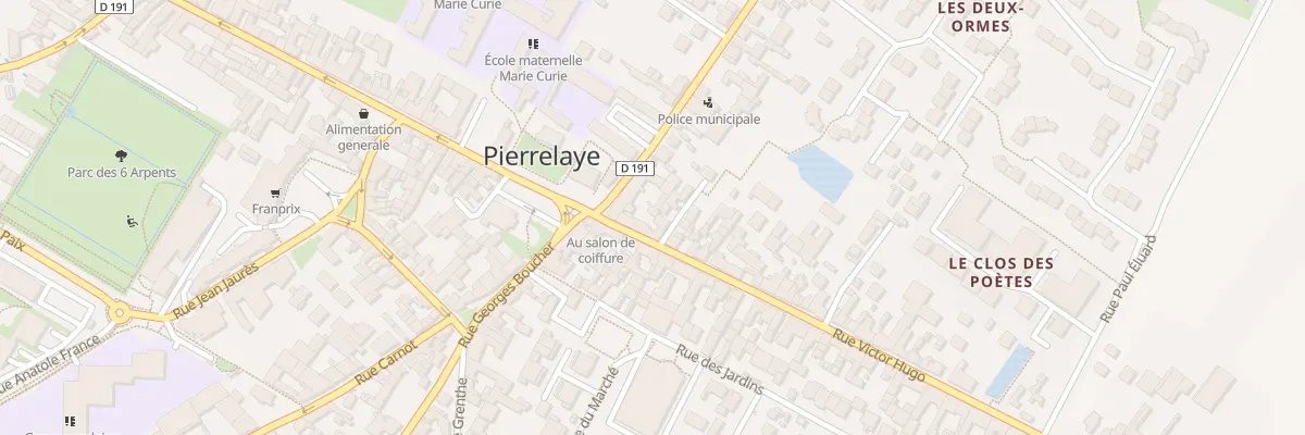 Plan du 40 Rue Victor Hugo à Pierrelaye