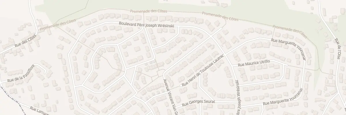 Plan du 19 Av Vincent Van Gogh à Méry-sur-Oise