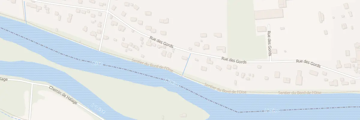 Plan du 41 Rue des Gords à Auvers-sur-Oise