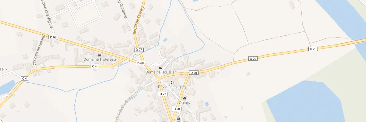 Plan du 9 Rte de Mehun à Quincy