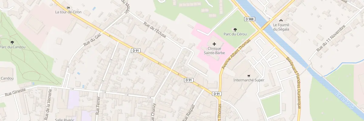 Plan du 26 Rue Chanzy à Carmaux