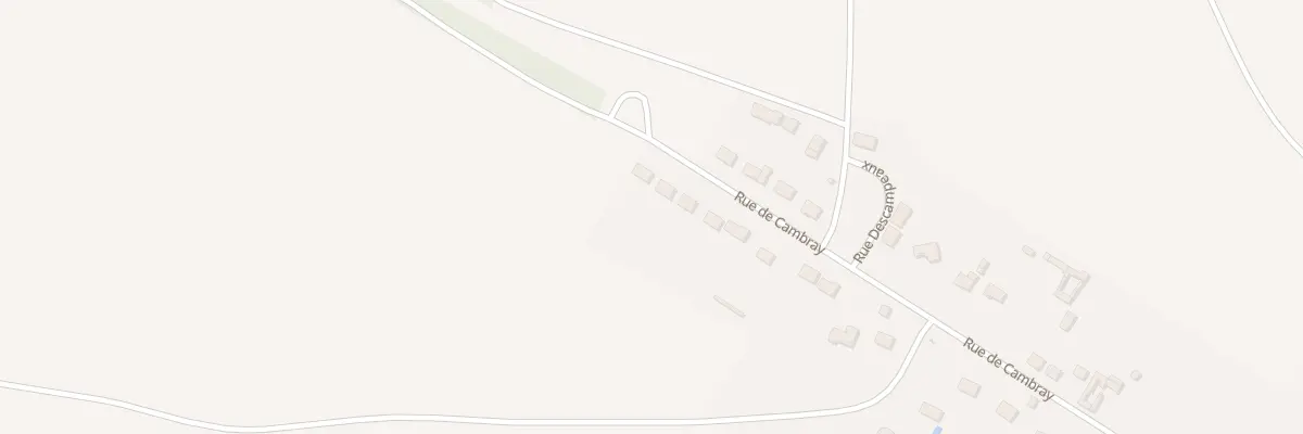 Plan du 44 Rue de Cambray à Moliens