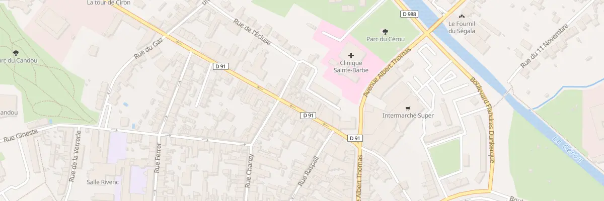 Plan du 12 Av Bouloc Torcatis à Carmaux