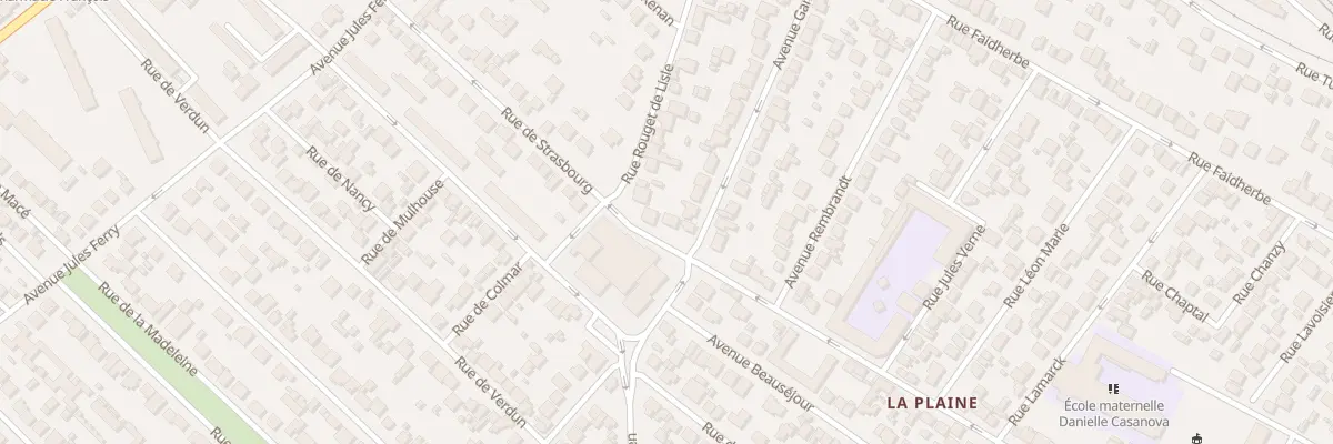 Plan du 5 Rue General Leclerc à Sartrouville