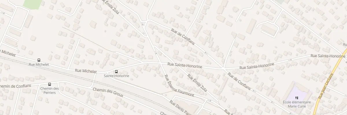 Plan du 28 Rue Emile Zola à Herblay-sur-Seine