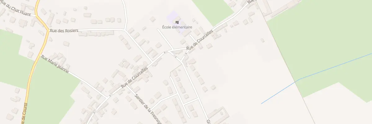 Plan du 1 Gr Grande Rue à Abbecourt