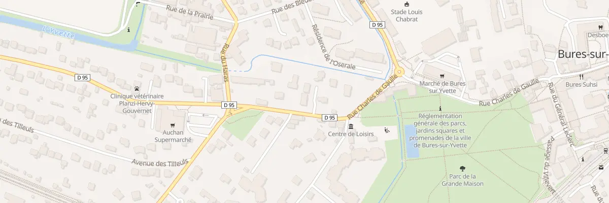 Plan du 82 Rue Charles de Gaulle à Bures-sur-Yvette