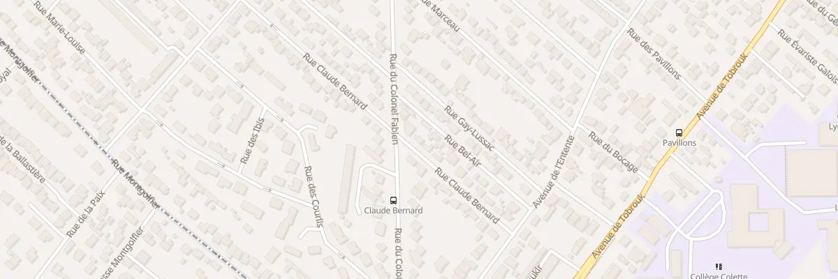 Plan du 35 Rue Claude Bernard à Sartrouville