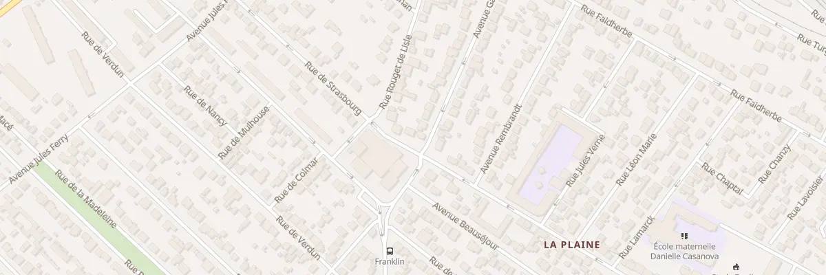 Plan du 7 Rue General Leclerc à Sartrouville