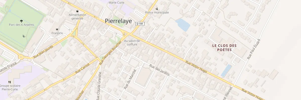 Plan du 43 Rue Victor Hugo à Pierrelaye