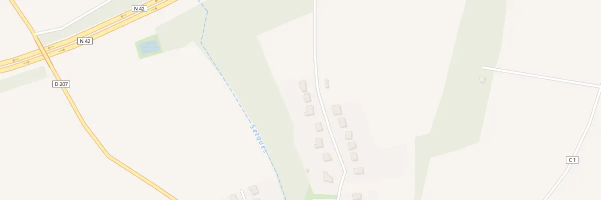 Plan du 25 Rue de l’Ecole à Setques