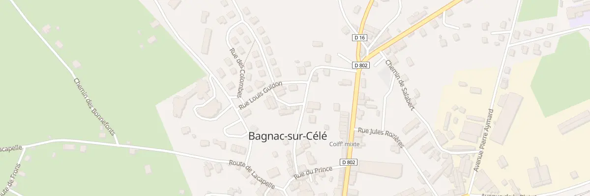 Plan du 1 Rue Louis Guidon à Bagnac-sur-Célé
